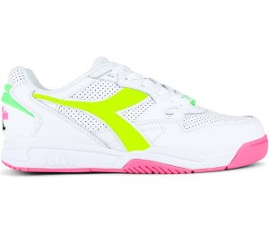 Diadora Heritage Fluo Pack Rebound Ace Sneaker  weiß (501.175546-C3772)