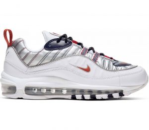 Nike Sportswear Air Max 98 Premium Damen Sneaker  weiß (CQ3990-100)