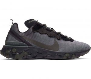 Nike Sportswear React Element 55 Herren Sneaker schwarz (BQ6166-010)