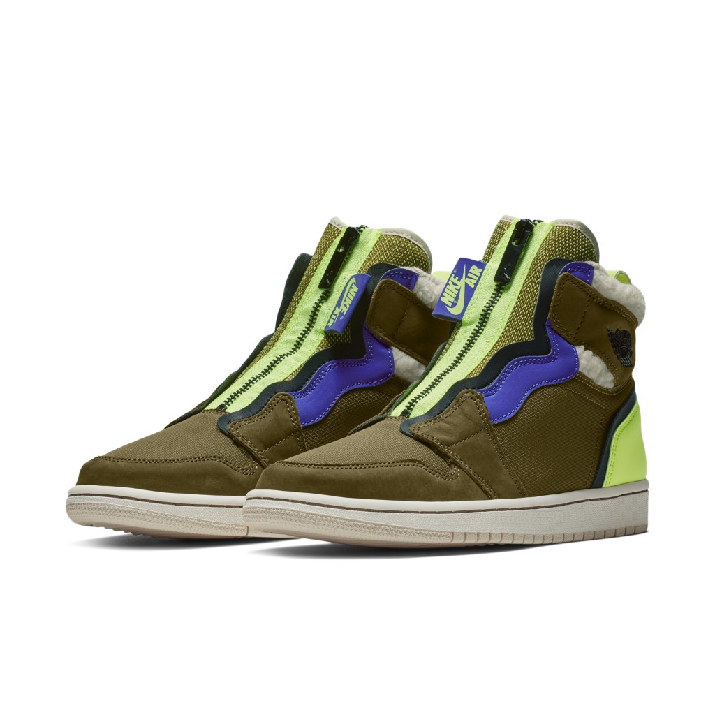 Wmns Air Jordan 1 High Zip Up AJ1 Utility Pack Olive Flak Women AV3723-300 | Kixify Marketplace