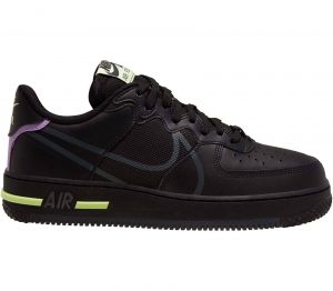 Nike Sportswear Air Force 1 React Herren Sneaker  schwarz (CD4366-001)