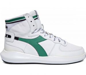 Diadora Heritage Mi Basket H Leather MDS Herren Sneaker  weiß (201.174955-C6849)