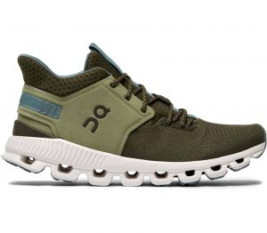 On Cloud Hi Edge Herren Sneaker  oliv (28.99798)