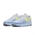 Nike WMNS Air Force 1 Crater Pure Platinum Barely Volt (2020) (CT1986-001)