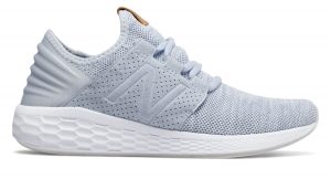 New Balance  Fresh Foam Cruz v2 Knit – Ice Blue/White, Ice Blue/White (WCRUZKI2)