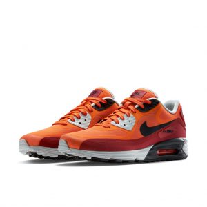 Nike Air Max Lunar90 Wr Hyper Crimson Dark Ash-Red Clay
