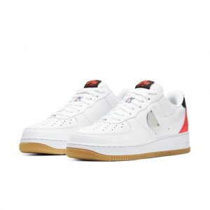Nike Air Force 1 Low ‚NBA Pack‘ White Bright Crimson (2020) (CT2298-101)