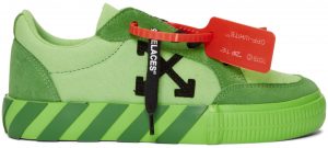 OFF-WHITE Vulc Low Green Canvas FW19 (W)