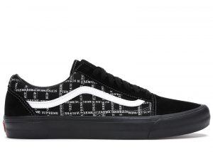Vans Old Skool Supreme Grid Black