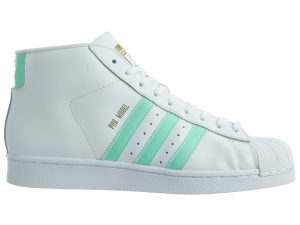 adidas Pro Model White/Green-Metallic Gold