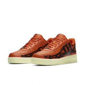 Nike Air Force 1 Low Orange Skeleton