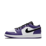 Air Jordan 1 Low Court Purple White (GS) (2020) (553560-500)