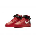 Nike Air Force 1 Mid Utility University Red (GS)