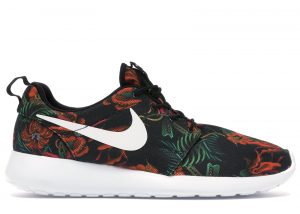 Nike Roshe Run Floral Print Total Orange