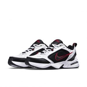 Nike Air Monarch IV 4E Wide White Red