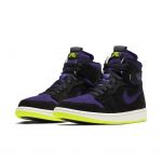 Jordan 1 High Zoom Air CMFT Black Court Purple Lemon Venom (W)