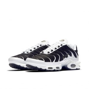 Nike Air Max Plus White Black Metallic Pewter