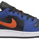 Air Jordan 1 Low Black Blue Orange (GS)