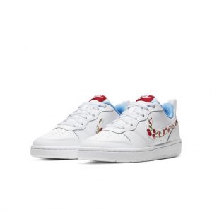Nike Court Borough Low 2 White Cherry (GS)