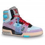 Louis Vuitton Trainer Sneaker Boot Purple