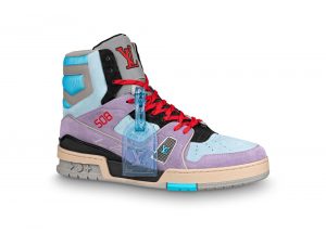 Louis Vuitton Trainer Sneaker Boot Purple