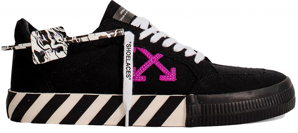 OFF-WHITE Vulc Low Black Purple