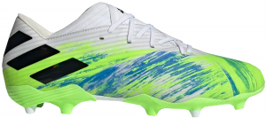 adidas Nemeziz 19.2 FG White Black Signal Green