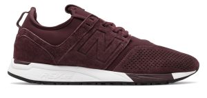 New Balance 247 Suede Burgundy