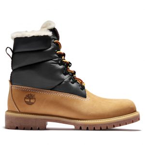 Timberland Heritage Kunstfellstiefel Gelb (A2P2K231)