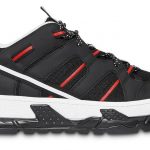 Burberry Mesh Nubuck Union Black Red