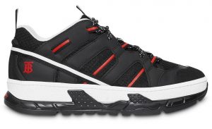 Burberry Mesh Nubuck Union Black Red