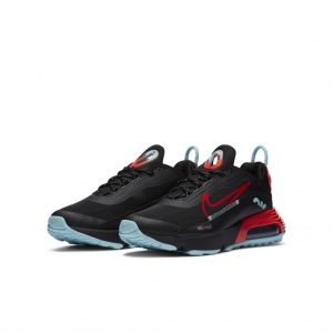 Nike Air Max 2090 Black Glacier Ice Bright Crimson (GS)
