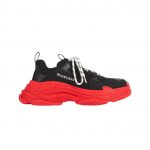 Balenciaga Triple S Black Red Sole