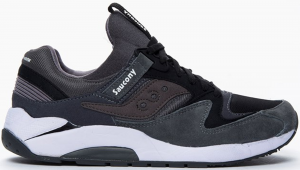 Saucony Grid 9000 White Mountaineering Grey