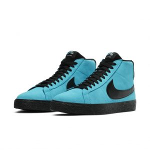 Nike SB Zoom Blazer Mid Skateboardschuh – Blau Blau (864349-400)