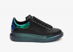 Alexander McQueen Oversized Black Pearlscent