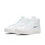 Nike SB Zoom Blazer Mid Premium Skateboardschuh – Weiß Weiß (CU5283-100)