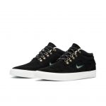 Nike SB Zoom Stefan Janoski Mid Premium Skateboardschuh – Schwarz Schwarz (CZ0451-001)