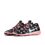 Nike Free 5.0 TR Fit 5 Print Black/White-Lava Glow (W)