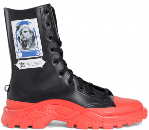 adidas Detroit High Raf Simons Black Red
