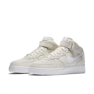 Nike Air Force 1 Mid ’07 Light Bone/White-White