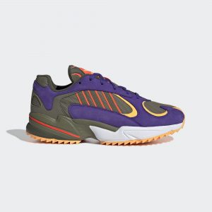 Adidas Yung-1 Trail Khaki Solar Red (2019) (EE6537)