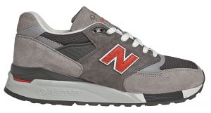 New Balance 998 Grey Orange