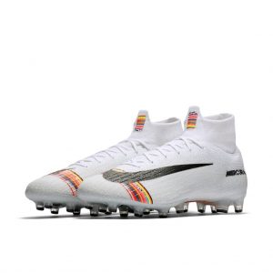 Nike Mercurial Superfly 6 Elite AG Pro White Black