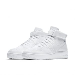 Nike Af1 Ultra Flyknit Mid White/White