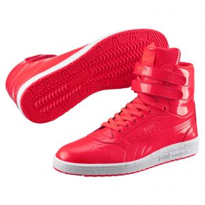 Puma Sky Ii Hi Patent Emboss Red Blast