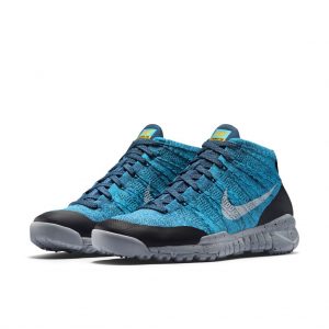 Nike Flyknit Trainer Chukka FSB Squadron Blue White