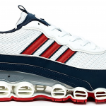 adidas Microbounce T1 White Scarlet Navy