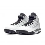 Jordan Max Aura White Metallic Silver Black
