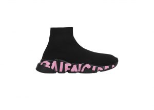 Balenciaga Graffiti Speed Black Pink (W)